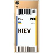 Прозрачный чехол Uprint Sony Xperia XA1 Ultra G3212  Ticket Kiev