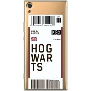 Прозрачный чехол Uprint Sony Xperia XA1 Ultra G3212  Ticket Hogwarts