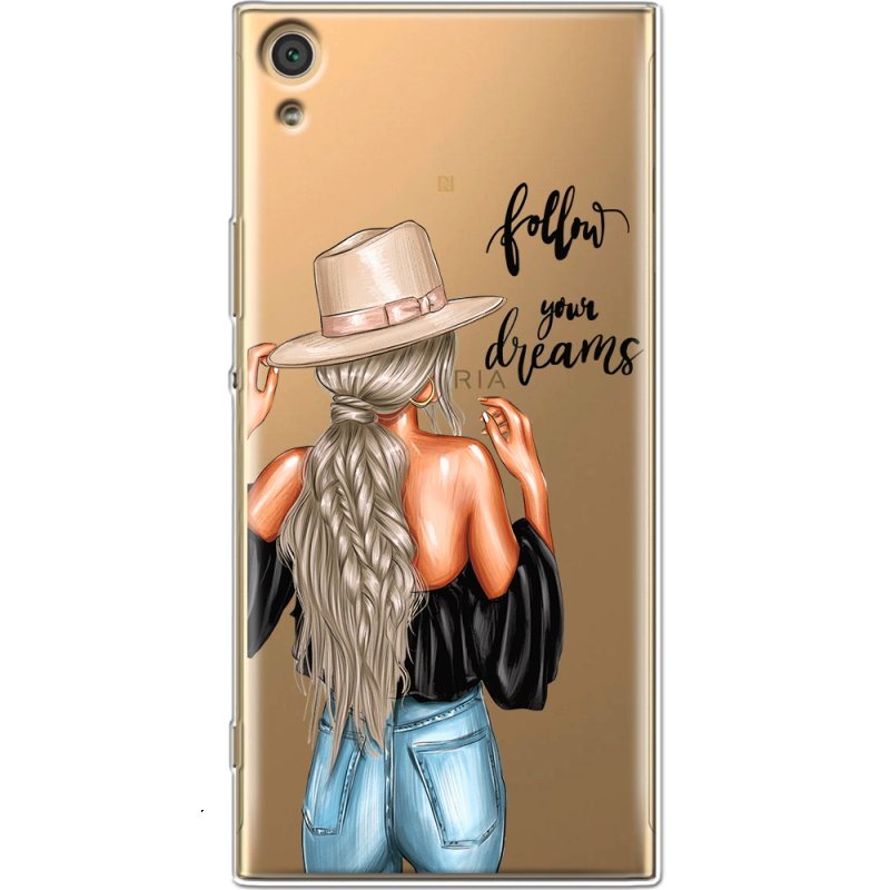Прозрачный чехол Uprint Sony Xperia XA1 Ultra G3212  Follow Your Dreams