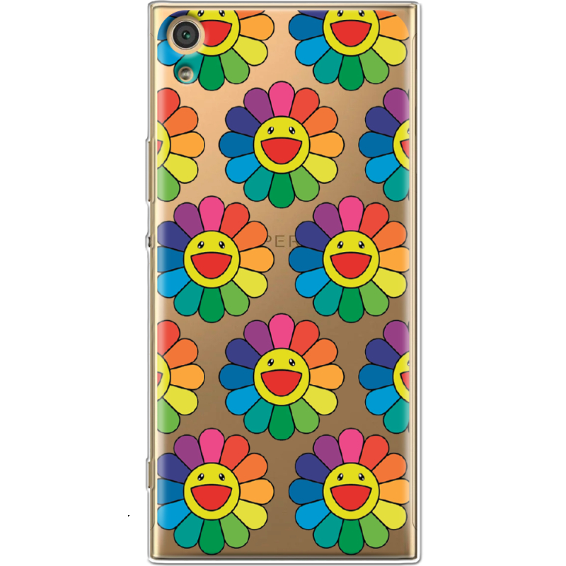 Прозрачный чехол Uprint Sony Xperia XA1 Ultra G3212  Hippie Flowers