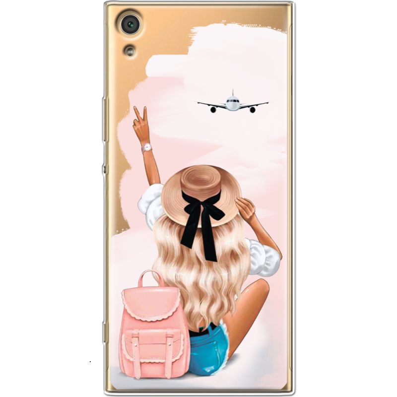 Прозрачный чехол Uprint Sony Xperia XA1 Ultra G3212  Travel Girl