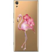 Прозрачный чехол Uprint Sony Xperia XA1 Ultra G3212  Floral Flamingo