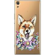 Прозрачный чехол Uprint Sony Xperia XA1 Ultra G3212  Winking Fox