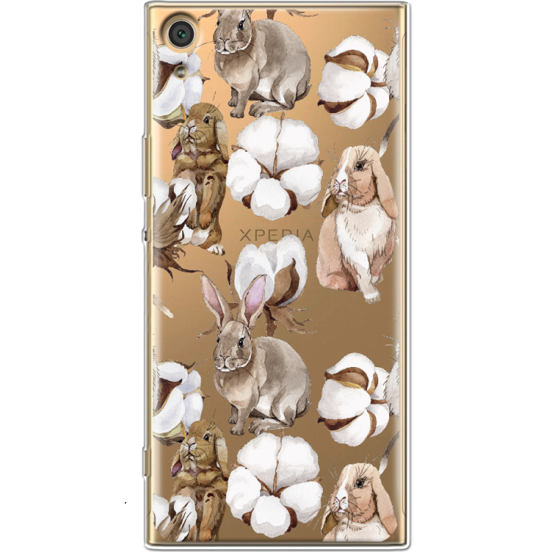 Прозрачный чехол Uprint Sony Xperia XA1 Ultra G3212  Cotton and Rabbits