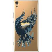 Прозрачный чехол Uprint Sony Xperia XA1 Ultra G3212  Eagle