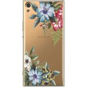 Прозрачный чехол Uprint Sony Xperia XA1 Ultra G3212  Floral