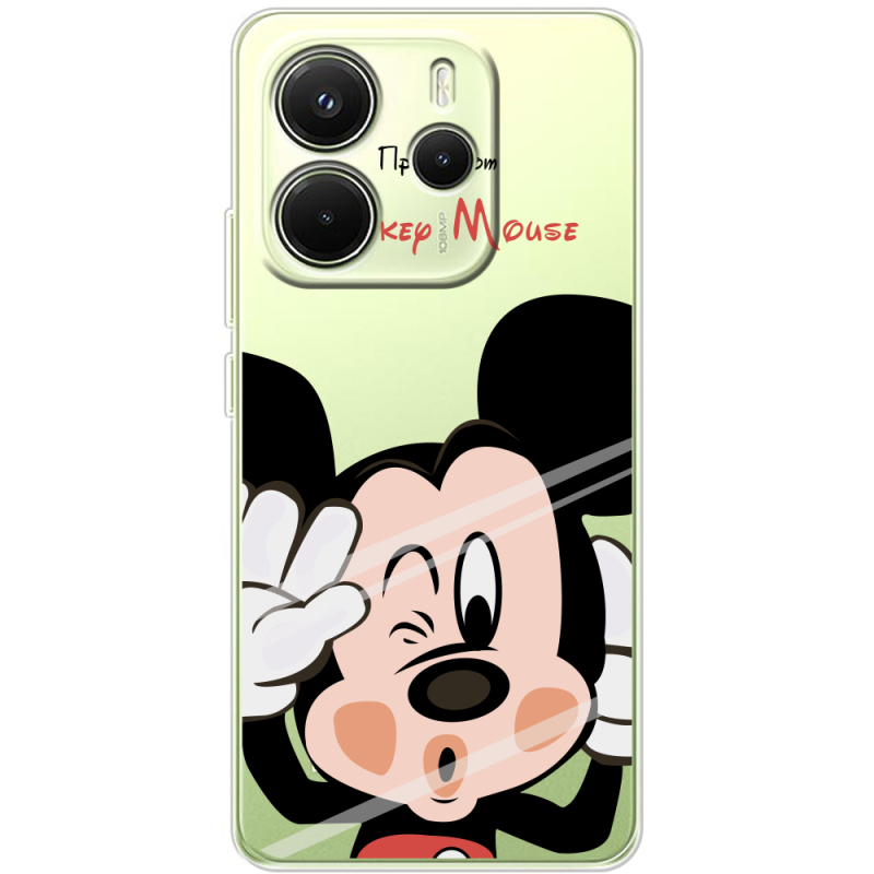 Прозорий чохол BoxFace Xiaomi Redmi Note 14 4G Global version Mister M