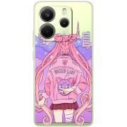 Прозорий чохол BoxFace Xiaomi Redmi Note 14 4G Global version Wiked Lady