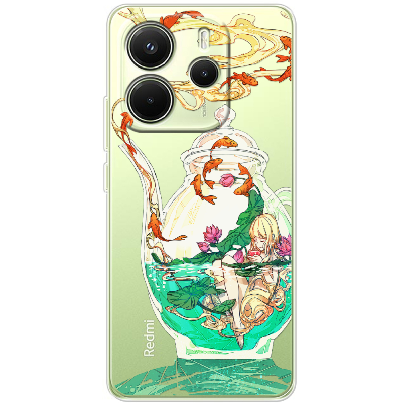 Прозорий чохол BoxFace Xiaomi Redmi Note 14 4G Global version Kettle