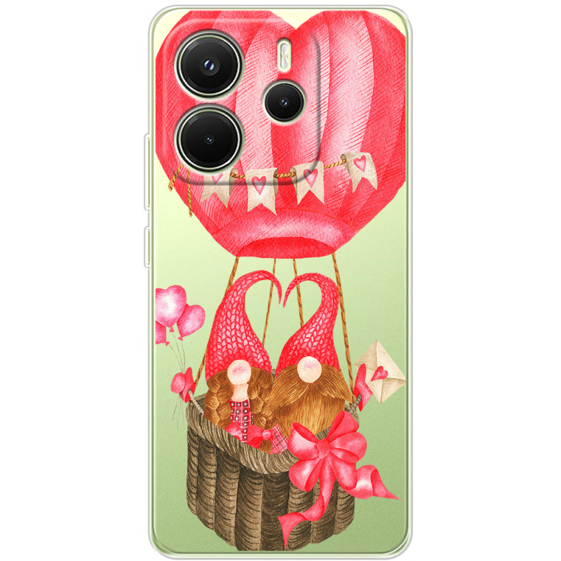 Прозорий чохол BoxFace Xiaomi Redmi Note 14 4G Global version Valentine Dwarfs