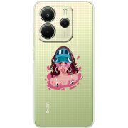 Прозорий чохол BoxFace Xiaomi Redmi Note 14 4G Global version Selena Gomez