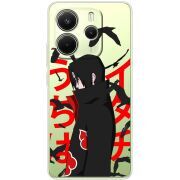 Прозорий чохол BoxFace Xiaomi Redmi Note 14 4G Global version Учиха Итачи