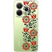 Прозорий чохол BoxFace Xiaomi Redmi Note 14 4G Global version Ethno Ornament