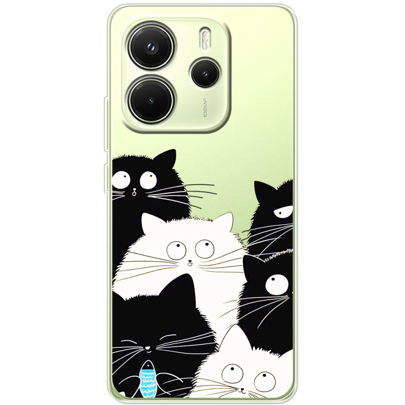 Прозорий чохол BoxFace Xiaomi Redmi Note 14 4G Global version 