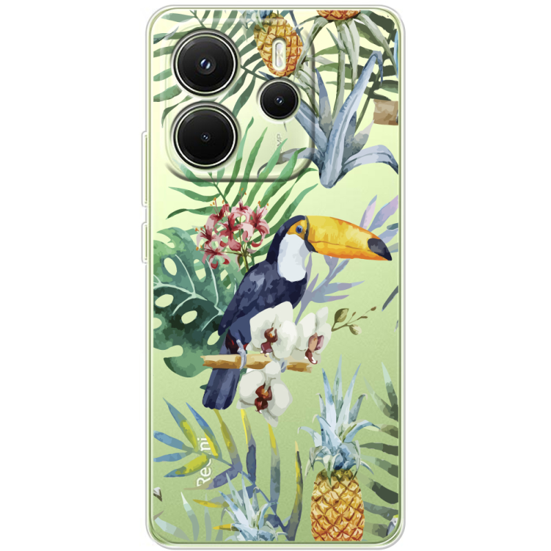 Прозорий чохол BoxFace Xiaomi Redmi Note 14 4G Global version Tucan