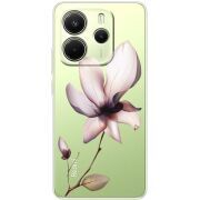 Прозорий чохол BoxFace Xiaomi Redmi Note 14 4G Global version Magnolia