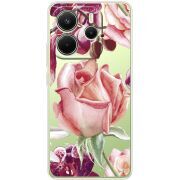 Прозорий чохол BoxFace Xiaomi Redmi Note 14 4G Global version Rose