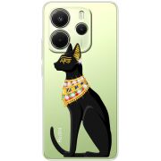 Чохол зі стразами Xiaomi Redmi Note 14 4G Global version Egipet Cat