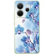 Чохол зі стразами Xiaomi Redmi Note 14 4G Global version Orchids