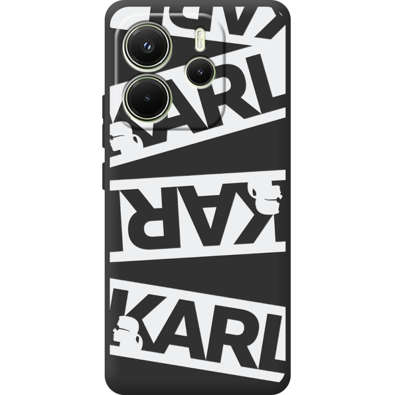 Чорний чохол BoxFace Xiaomi Redmi Note 14 4G Global version White Karl