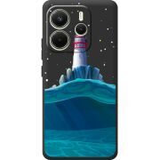 Чорний чохол BoxFace Xiaomi Redmi Note 14 4G Global version Lighthouse