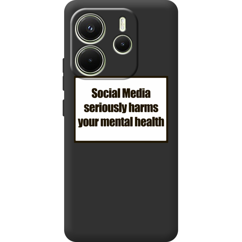 Чорний чохол BoxFace Xiaomi Redmi Note 14 4G Global version 