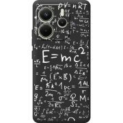 Чорний чохол BoxFace Xiaomi Redmi Note 14 4G Global version E=mc2