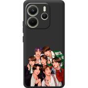 Чорний чохол BoxFace Xiaomi Redmi Note 14 4G Global version BTS