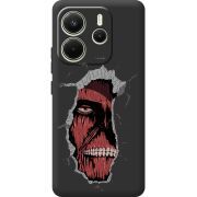 Чорний чохол BoxFace Xiaomi Redmi Note 14 4G Global version Нападение на Титана