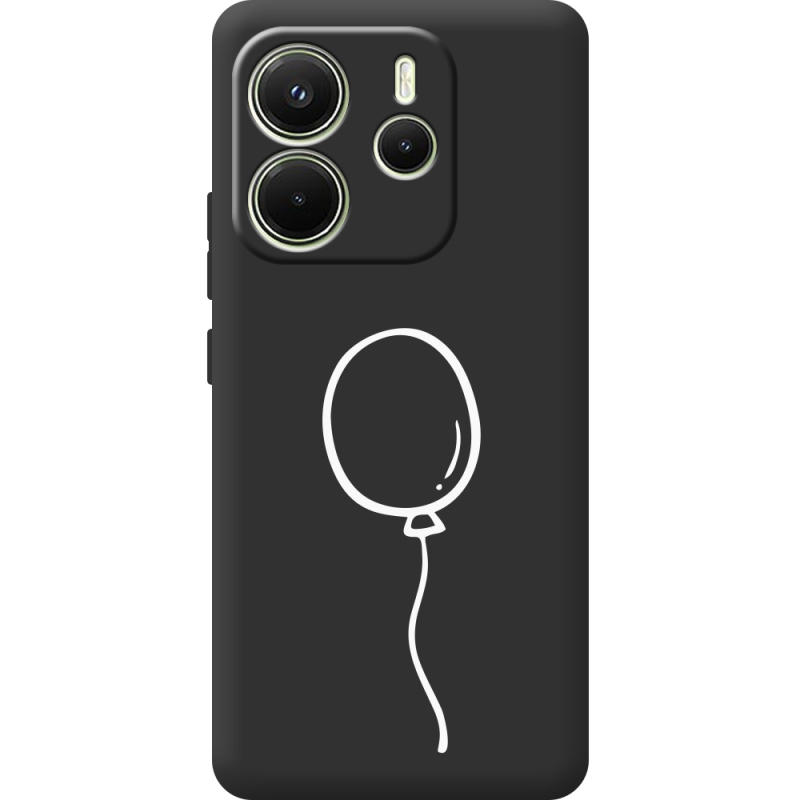 Чорний чохол BoxFace Xiaomi Redmi Note 14 4G Global version Balloon