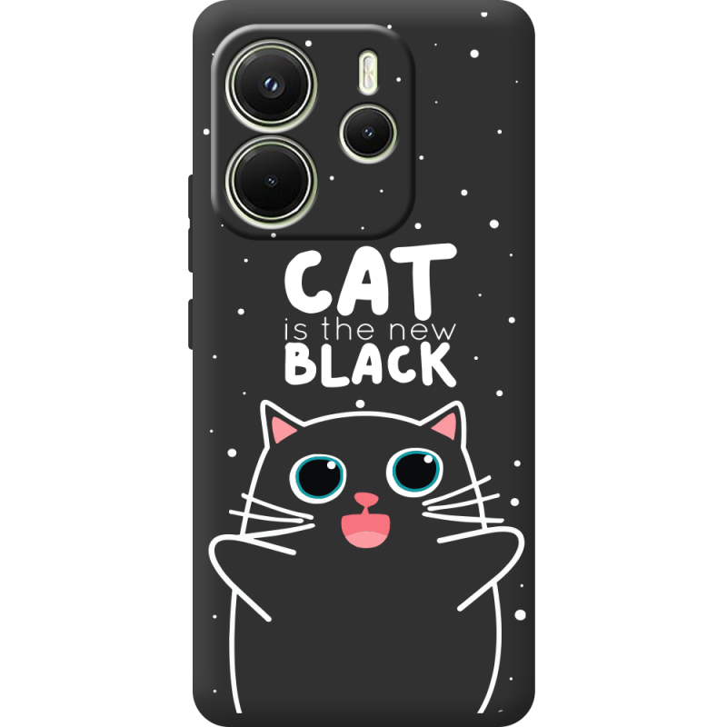 Чорний чохол BoxFace Xiaomi Redmi Note 14 4G Global version 