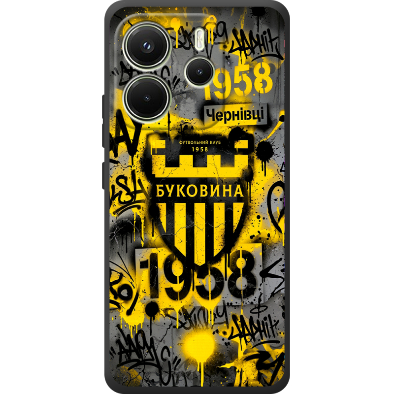 Чорний чохол BoxFace Xiaomi Redmi Note 14 4G Global version 