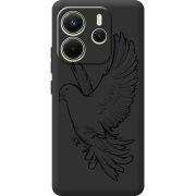 Чорний чохол BoxFace Xiaomi Redmi Note 14 4G Global version Dove