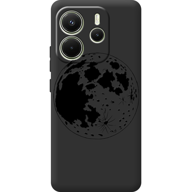 Чорний чохол BoxFace Xiaomi Redmi Note 14 4G Global version Planet