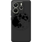 Чорний чохол BoxFace Xiaomi Redmi Note 14 4G Global version Planet