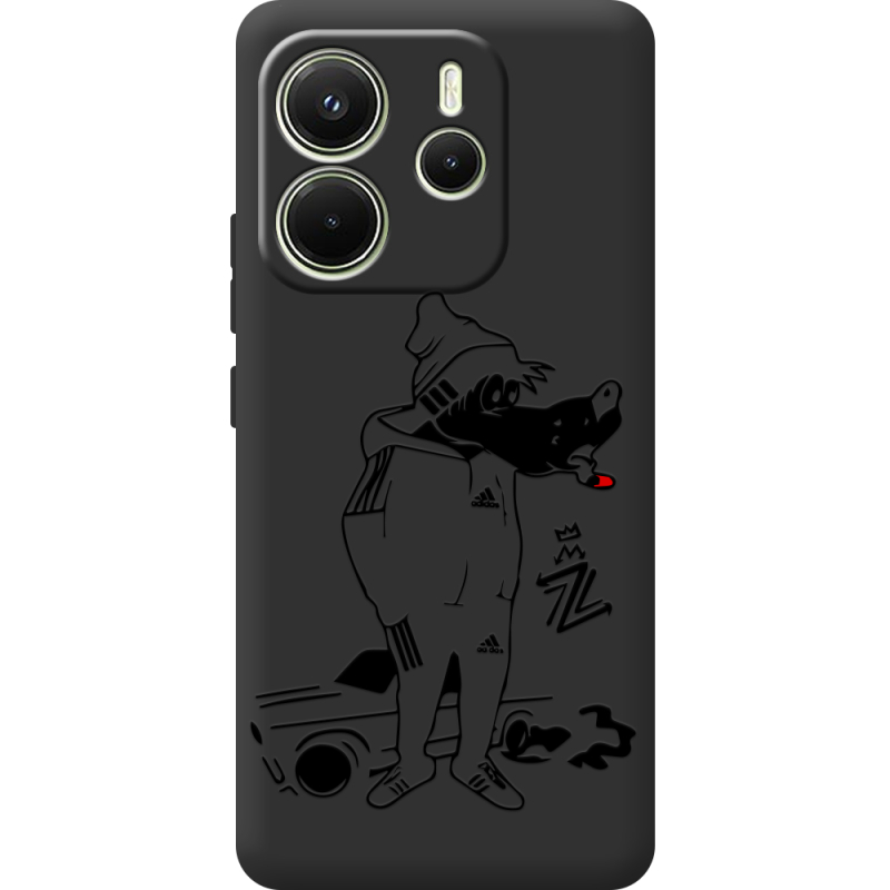 Чорний чохол BoxFace Xiaomi Redmi Note 14 4G Global version 