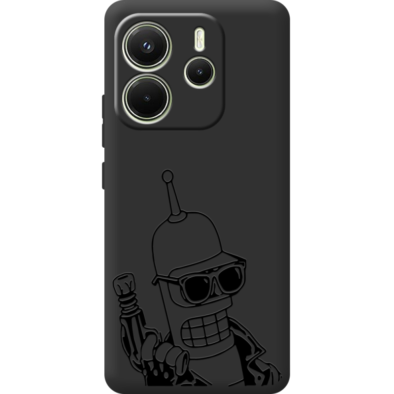 Чорний чохол BoxFace Xiaomi Redmi Note 14 4G Global version 