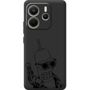 Чорний чохол BoxFace Xiaomi Redmi Note 14 4G Global version 