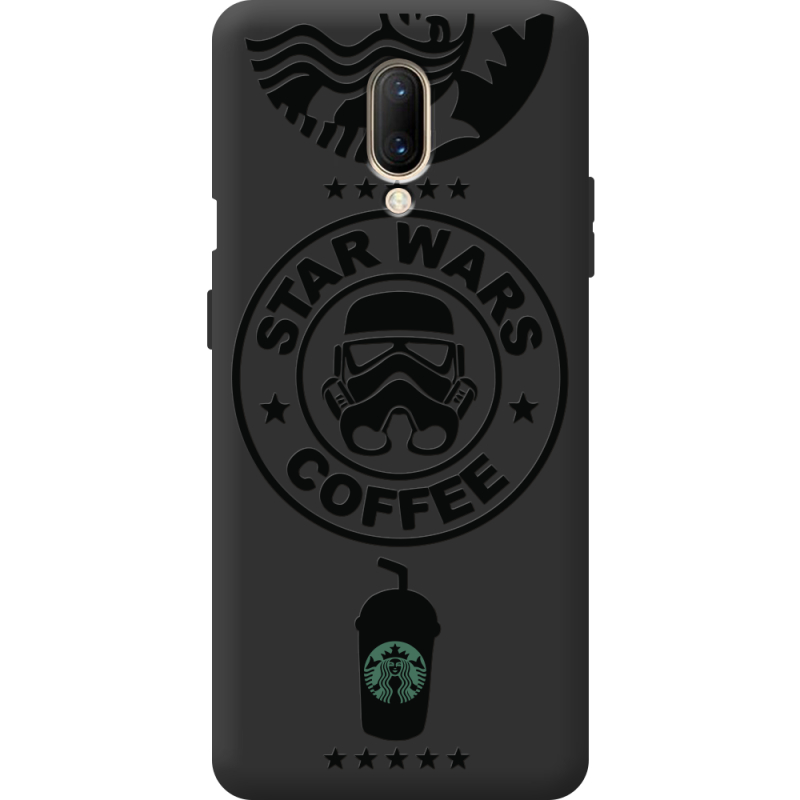 Чорний чохол BoxFace OnePlus 7 Dark Coffee