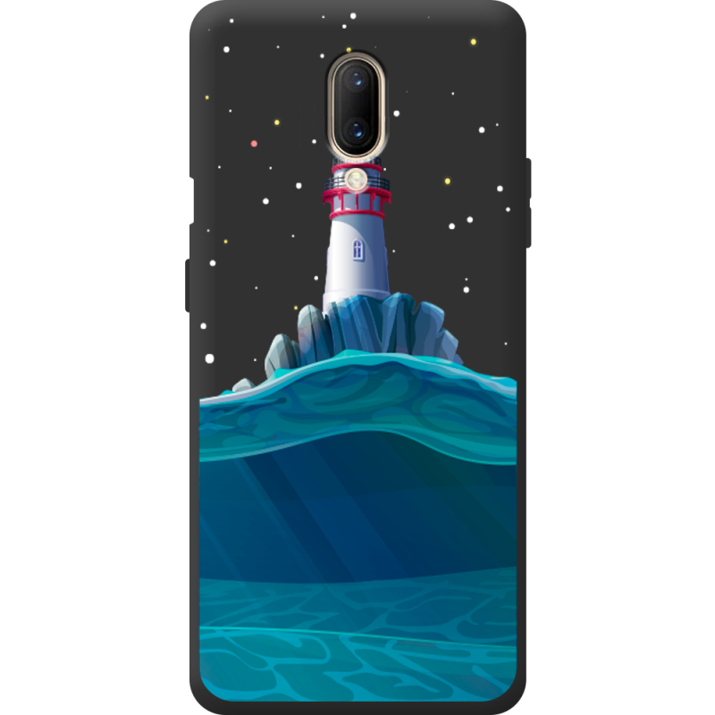 Чорний чохол BoxFace OnePlus 7 Lighthouse