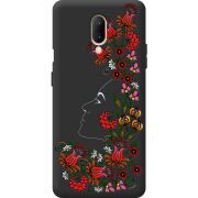 Чорний чохол BoxFace OnePlus 7 3D Ukrainian Muse