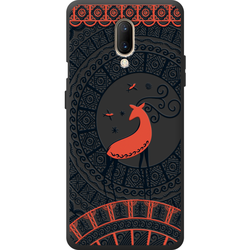 Чорний чохол BoxFace OnePlus 7 Ornament