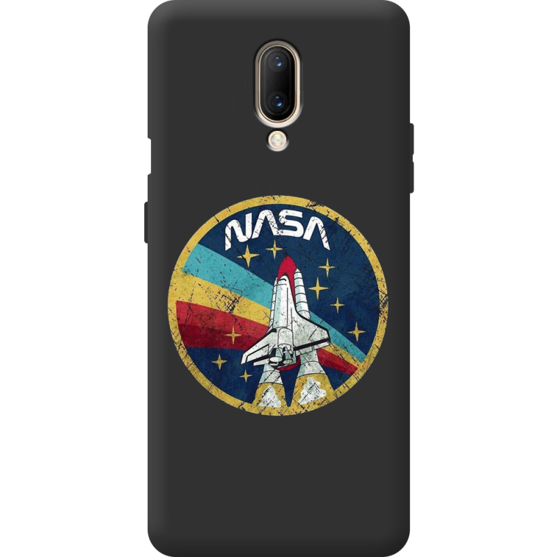 Чорний чохол BoxFace OnePlus 7 NASA