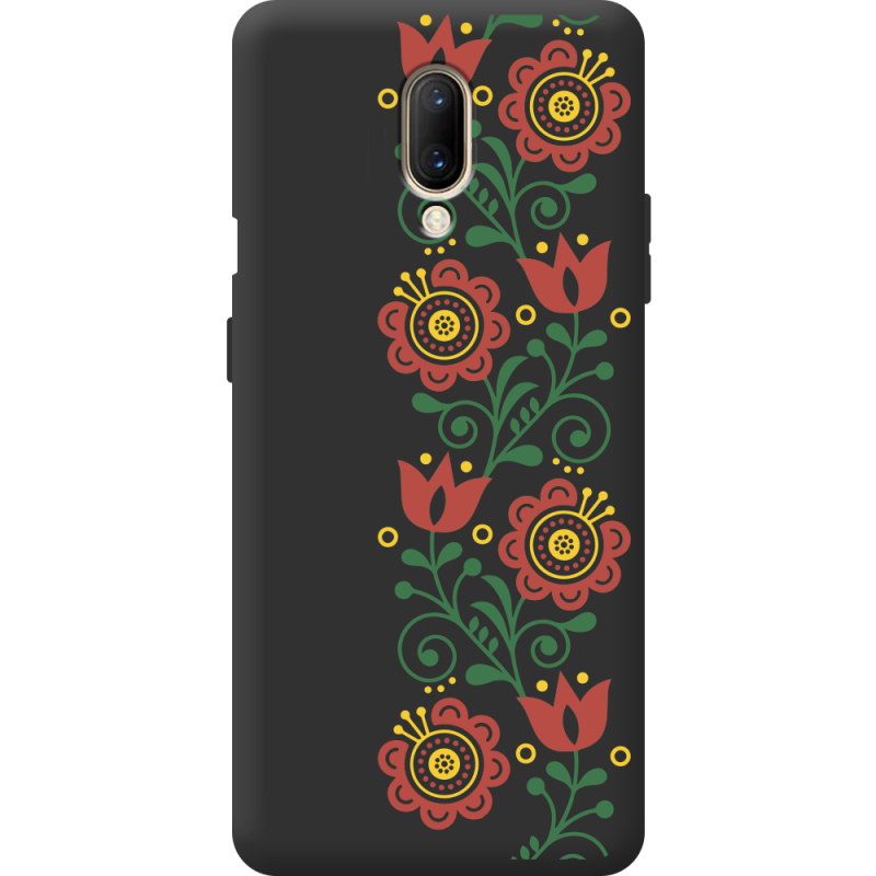 Чорний чохол BoxFace OnePlus 7 Ethno