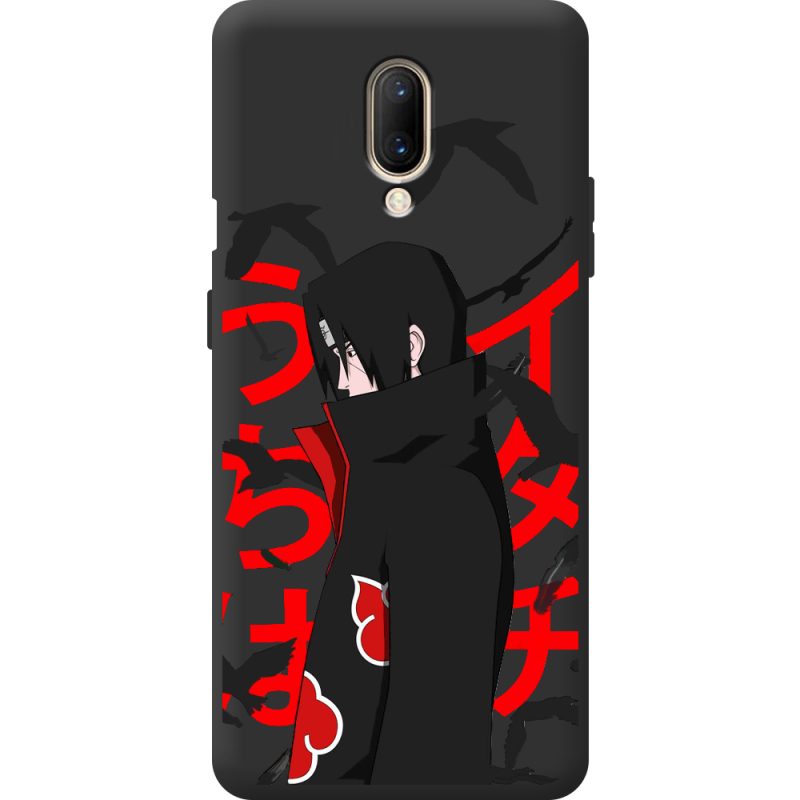 Чорний чохол BoxFace OnePlus 7 Учиха Итачи