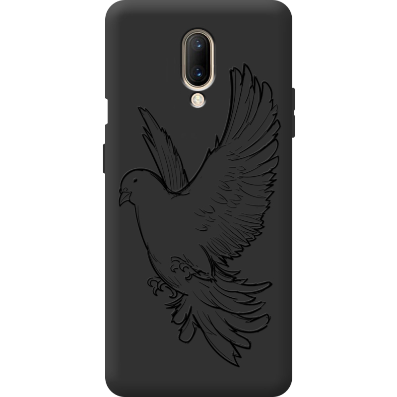 Чорний чохол BoxFace OnePlus 7 Dove