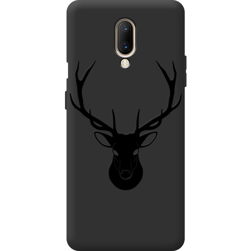 Чорний чохол BoxFace OnePlus 7 Deer