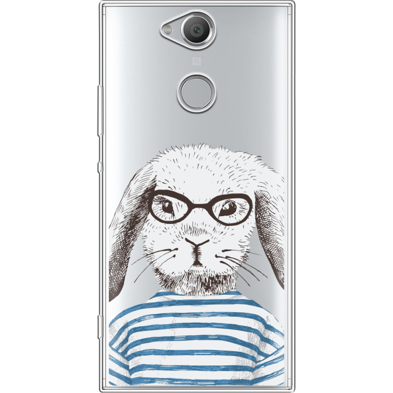 Прозрачный чехол Uprint Sony Xperia XA2 H4113 MR. Rabbit