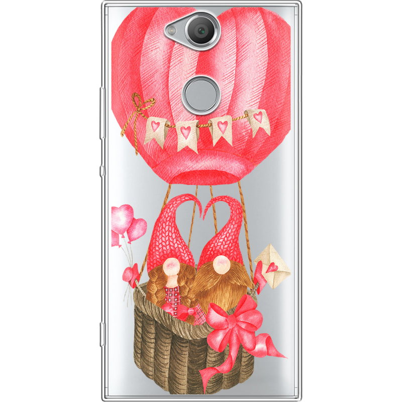 Прозрачный чехол Uprint Sony Xperia XA2 H4113 Valentine Dwarfs