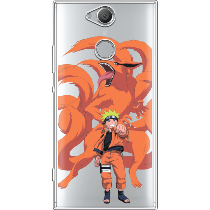 Прозрачный чехол Uprint Sony Xperia XA2 H4113 Naruto and Kurama